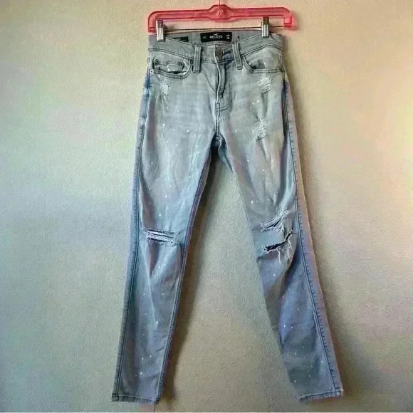 Hollister- Skinny Advanced Stretch Jeans Sz W26 L 30 - Picture 2 of 9